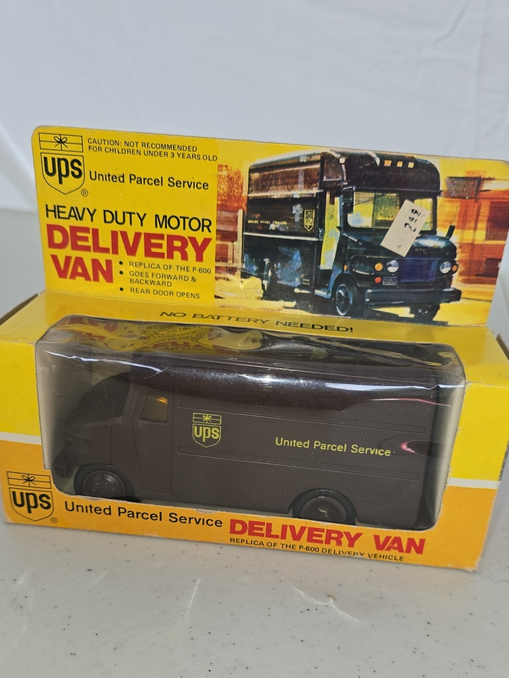 UPS Brown Delivery Van Toy - United Parcel Service Collectables